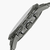 Fossil Dean Chronograph Watch for Men | FS4721 | Black Stainless Steel | 42mm