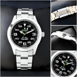 Rolex Air-King Quartz Watch for Men | Stainless Steel | 40mm