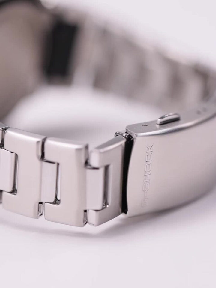 G-Shock GM-2110D-2ADR Metal Watch | Silver Body & Bracelet | Unisex