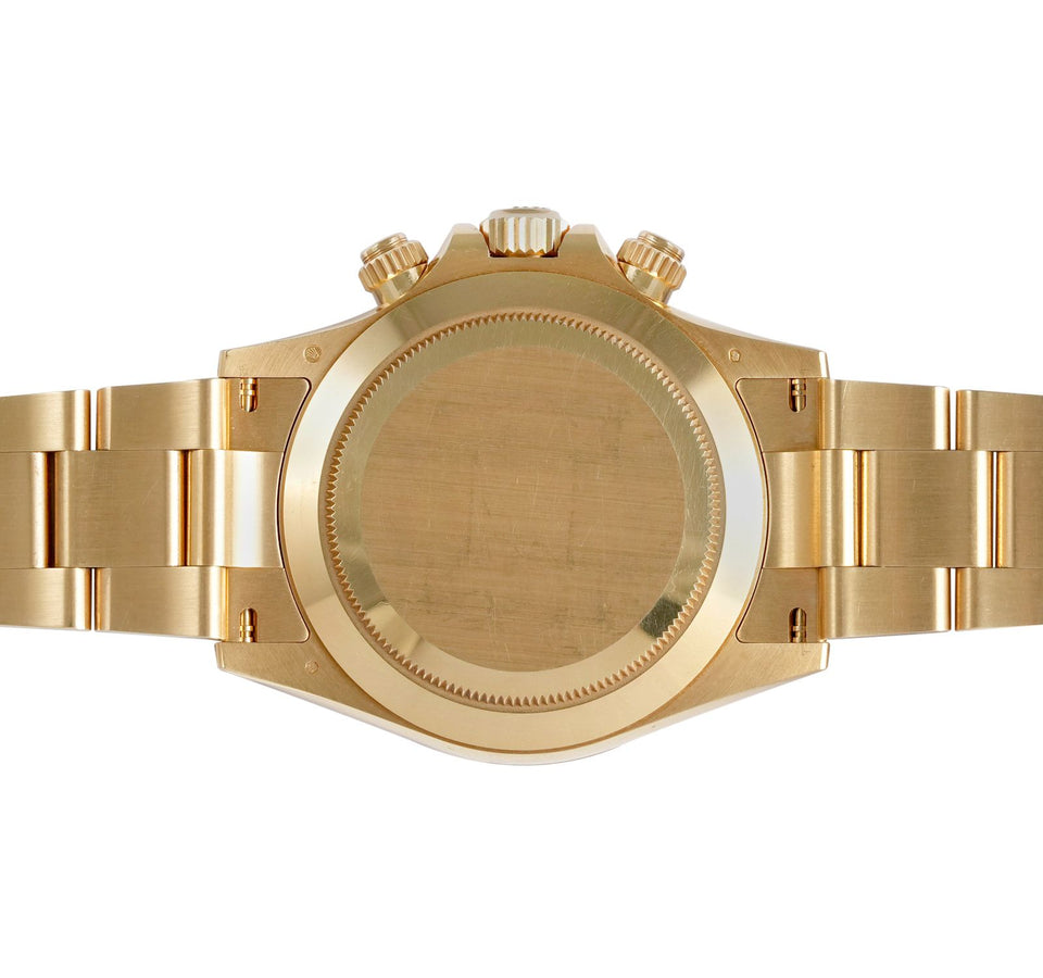 Rolex Daytona Automatic Watch for Men | Green Dial | Full Gold Finish